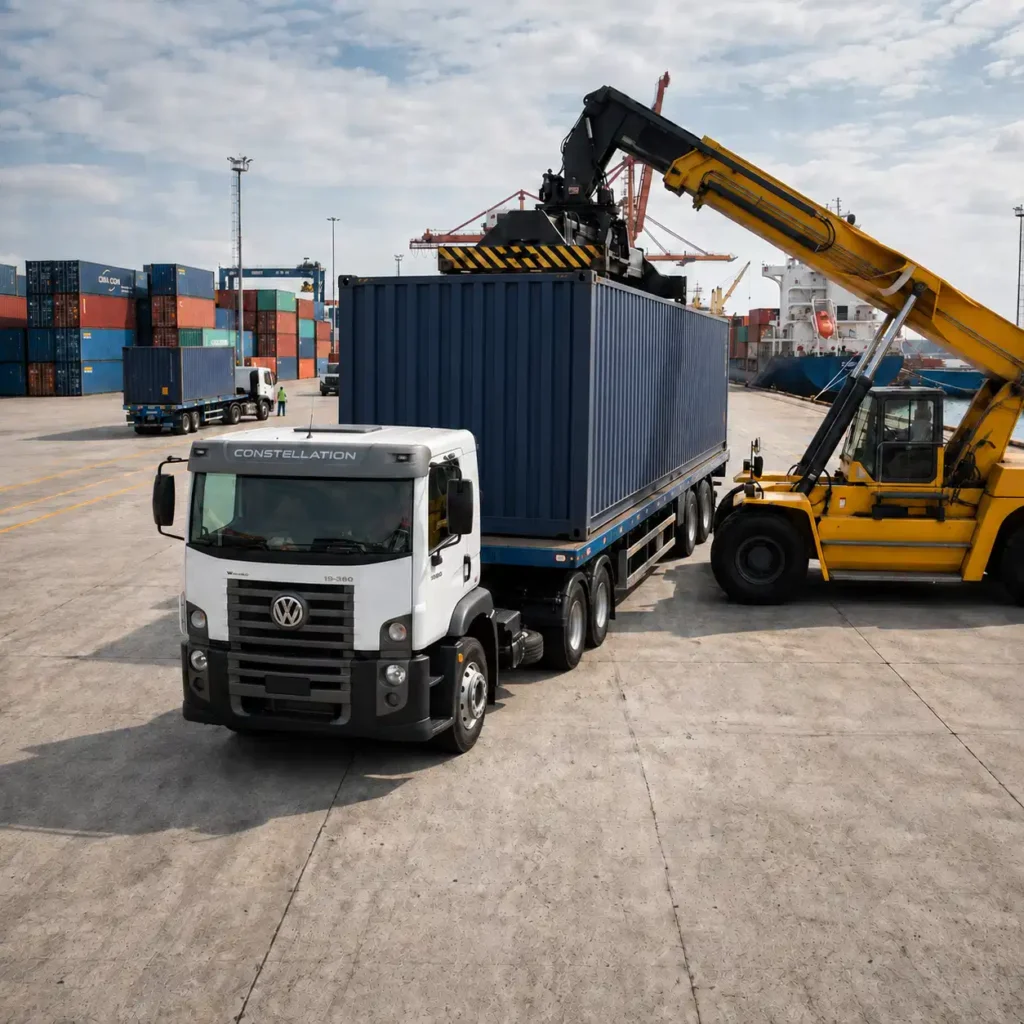 Operación ITR para movilización de carga de importación y exportación